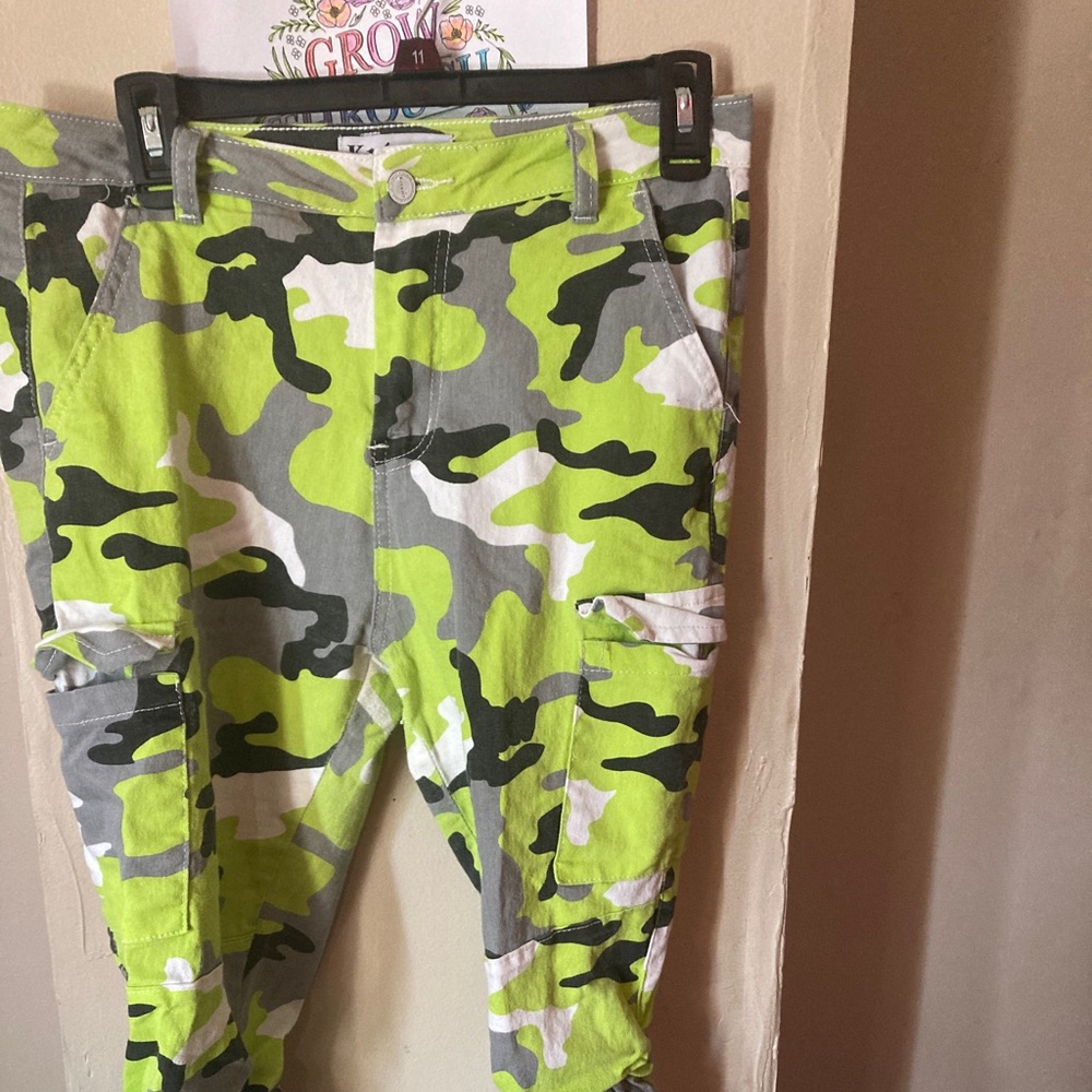 Green Camo Pants